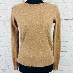 Halogen Women's Camel Crew Neck Sweater598